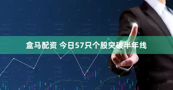 盒马配资 今日57只个股突破半年线