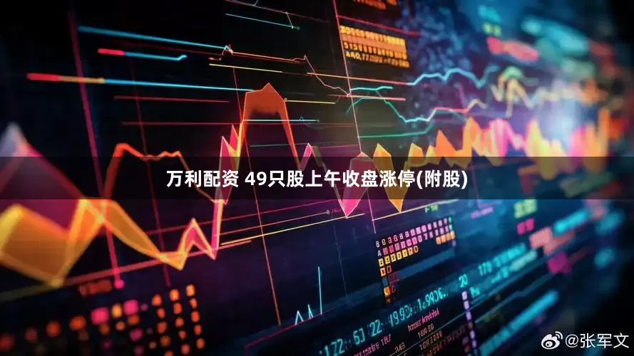 万利配资 49只股上午收盘涨停(附股)