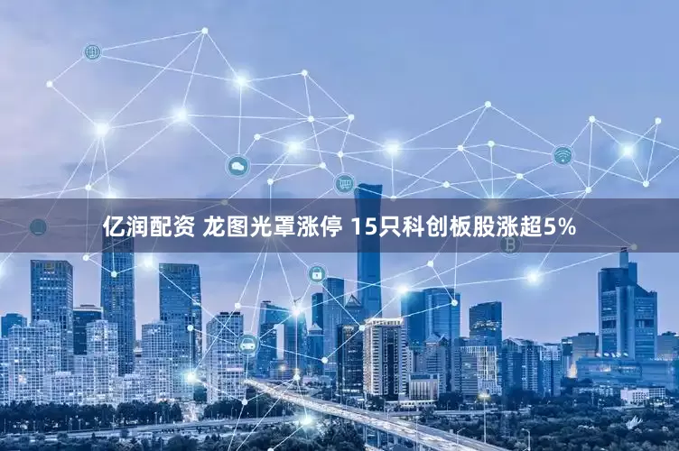 亿润配资 龙图光罩涨停 15只科创板股涨超5%